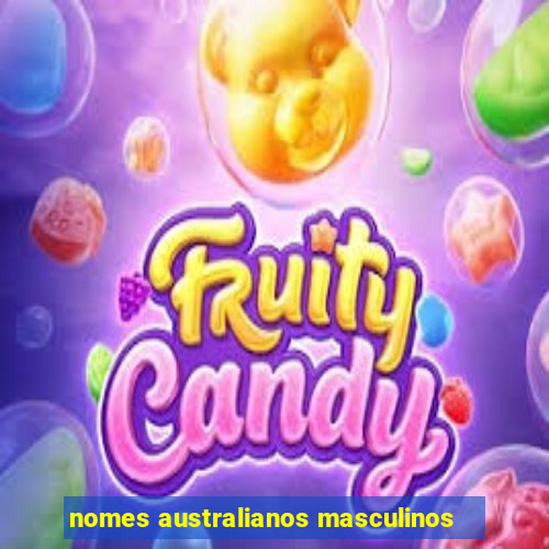 nomes australianos masculinos